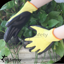 SRSAFETY guantes de trabajo de bajo precio / nitrilo EN388 3121 / guantes de trabajo